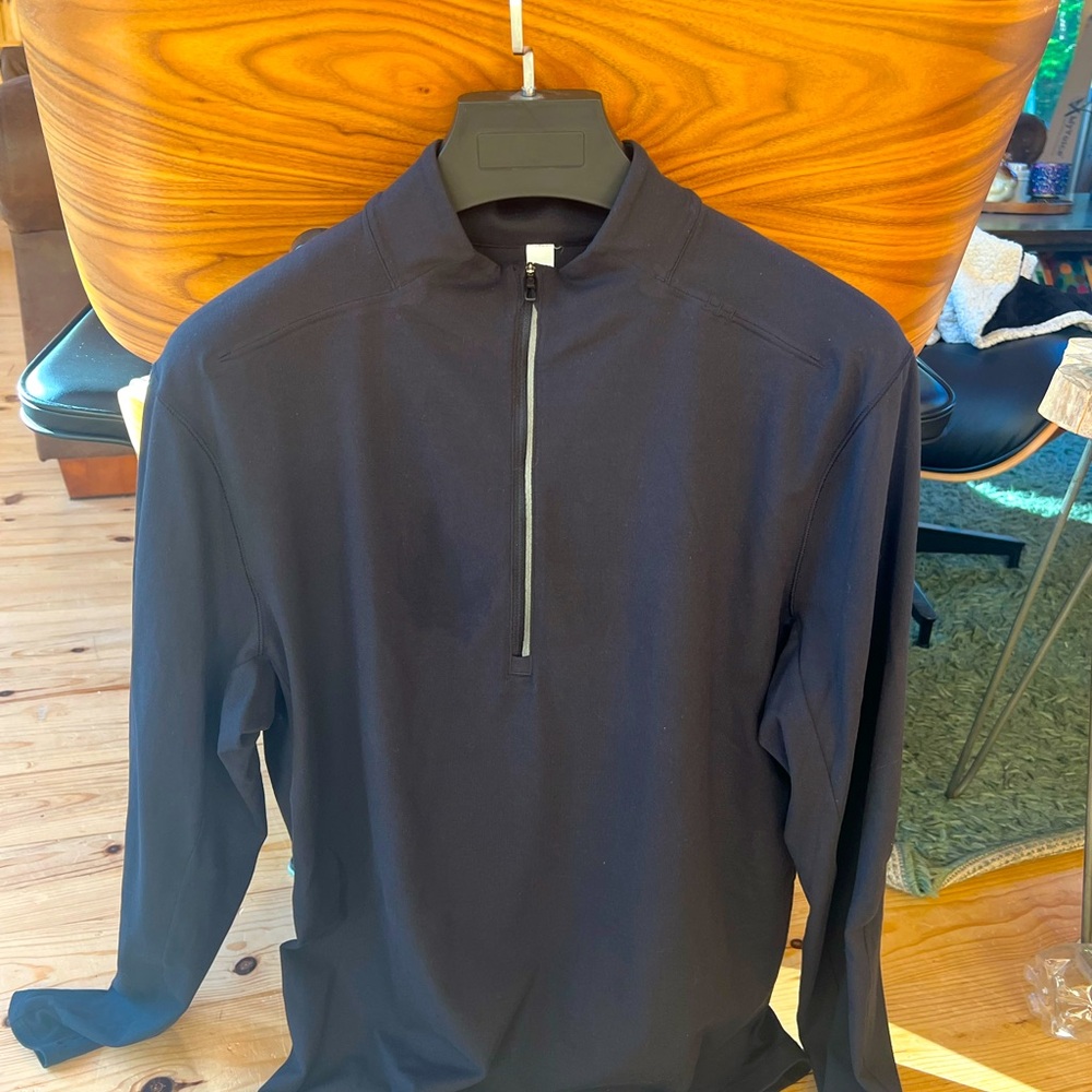 Lululemon Surge Warm 1/2 zip (1/4 zip) - Black
